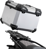 SW-Motech TRAX ADV 38-Liter Top Case System for BMW G 310 GS 2017–2024, Silver, Part Number GPT.07.862.70000/S