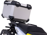SW-Motech TRAX ADV 38-Liter Top Case System for Husqvarna and KTM 2013-2024, Silver, Part GPT.04.790.70003/S