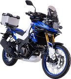 SW-MOTECH TRAX ADV 38-Liter Top Case System, Silver, Suzuki V-Strom 650/1000/1050 2014-2026, Part GPT.05.440.70002/S