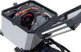 SW-MOTECH TRAX ADV 38-Liter Top Case System, Silver, Suzuki V-Strom 650/1000/1050 2014-2026, Part GPT.05.440.70002/S