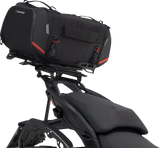 SW-MOTECH PRO Rackpack Tail Bag System with ADVENTURE-RACK Extension for Ducati Multistrada V4 2021-2024, Black, GPT.22.822.30000
