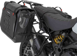 SW-Motech SysBag WP L Side Bag System for Ducati DesertX 2022–2025, Black, BC.SYS.22.995.21000B