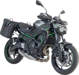 SW-MOTECH SysBag WP M Side Bag System with SLC Carriers for Kawasaki Ninja 650 and Z650 2016-2024, Black, BC.SYS.08.866.31001B