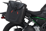 SW-MOTECH SysBag WP M Side Bag System with SLC Carriers for Kawasaki Ninja 650 and Z650 2016-2024, Black, BC.SYS.08.866.31001B