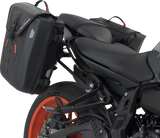 SW-Motech SysBag WP M Side Bag System with SLC Carriers for Yamaha MT-07 2018-2024, Black, BC.SYS.06.869.31000B