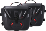 SW-Motech SysBag WP S Side Bag System, Black, Triumph Thruxton 1200 2016-2020, Part BC.SYS.11.795.31000B