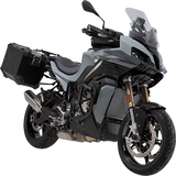 SW-Motech TRAX ADV 37-Liter Aluminum Case System for BMW S 1000 XR 2019-2024, Black, KFT.07.954.70001/B