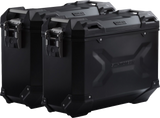 SW-Motech TRAX ADV 37-Liter Aluminum Case System, Black, for BMW R 1300 GS 2024, Part KFT.07.975.70000/B