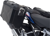 SW-MOTECH TRAX ADV 37-Liter Black Aluminum Side Case System for BMW R 1200 R and R 1250 R, KFT.07.573.70000/B