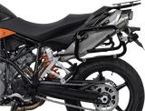 SW-MOTECH TRAX ADV 37-Liter Black Aluminum Case System for KTM 950/990 Supermoto, Part KFT.04.621.70000/B