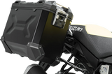 SW-Motech TRAX ADV 37-Liter Black Aluminum Case System for Suzuki V-Strom 1000 2014-2019, Part KFT.05.440.70001/B