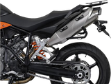 SW-MOTECH TRAX ADV 37-Liter Black Aluminum Case System for KTM 950/990 Supermoto, Part KFT.04.621.70000/B