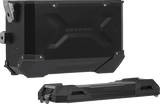 SW-Motech TRAX ADV 37-Liter Aluminum Case System for BMW S 1000 XR 2019-2024, Black, KFT.07.954.70001/B