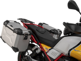 SW-MOTECH TRAX ADV 82-Liter Black Aluminum Case System for Moto Guzzi V85 TT, KFT.17.925.70000/B