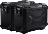 SW-MOTECH TRAX ADV 82L Black Aluminum Case System for BMW R 1200/1250 GS, KFT.07.664.70001/B