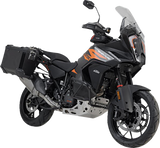 SW-MOTECH TRAX ADV 82-Liter Black Aluminum Case System for KTM 1290 Super Adventure R/S 2021–2026, Part KFT.04.835.70000/B