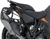 SW-MOTECH TRAX ADV 82-Liter Black Aluminum Case System for KTM 1290 Super Adventure R/S 2021–2026, Part KFT.04.835.70000/B
