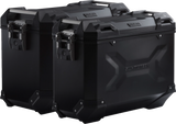 SW-MOTECH TRAX ADV 82-Liter Black Aluminum Case System with PRO Side Carrier for Triumph Tiger 800 (2010-2019) – KFT.11.748.70001/B