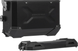 SW-MOTECH TRAX ADV 45-Liter Black Aluminum Case System for Honda CB, CBR and NX 500, KFT.01.400.70101/B