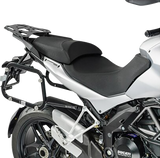 SW-MOTECH TRAX ADV 45-Liter Aluminum Side Case System for Ducati Multistrada 1200 2010-2014, Black, KFT.22.140.70100/B