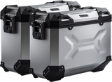 SW-MOTECH TRAX ADV 37-Liter Aluminum Case System, Silver, BMW F 650 GS/G 650 GS 1999-2015, KFT.07.094.70000/S