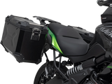 SW-MOTECH TRAX ADV 45-Liter Aluminum Case System for Kawasaki Versys 650 2014-2024, Black, KFT.08.518.70100/B