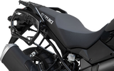 SW-MOTECH TRAX ADV 45-Liter Black Aluminum Case System for Suzuki V-Strom 1000 2014-2019, KFT.05.440.70101/B