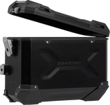 SW-Motech TRAX ADV 37-Liter Aluminum Case System, Black, Suzuki V-Strom 650 2016-2024, KFT.05.876.70001/B