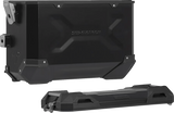 SW-MOTECH TRAX ADV 45-Liter Black Aluminum Case System for Ducati Multistrada 950, 1200, 1260 and V2 (2015-2024) - KFT.22.114.70102/B