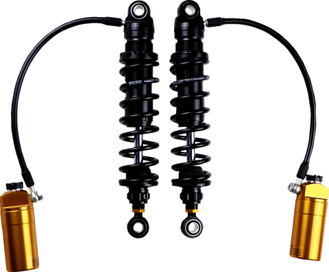 OHLINS HD 779 STX36 Blackline 13-Inch Fully Adjustable Shock Absorber for Harley-Davidson