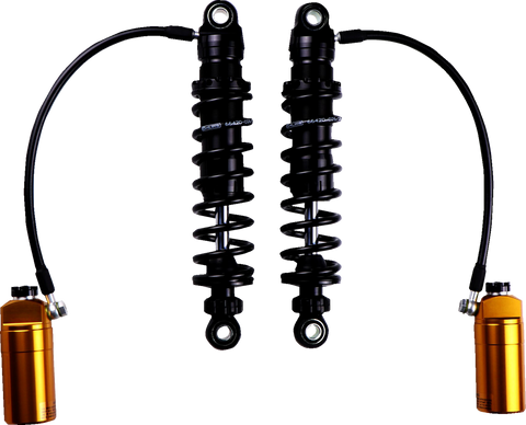 OHLINS STX36 Blackline Shock Absorber for Harley-Davidson HD778, 12-Inch Fully Adjustable