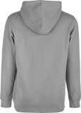 Fly Racing Corporate Pullover Hoodie Grey/Blue Medium (Part #354-0136M)