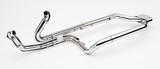 Cobra Powerport Dual Headpipes Chrome for Harley-Davidson FLH/FLT, Part Number 6253DB1