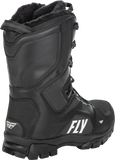 Fly Racing Marker Boot Black Size 12 – All-Terrain Motorcycle Boots with Waterproof Hydroguard System