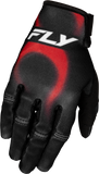 FLY RACING Youth Kinetic Torch Gloves Black/Red/White YS 380-516YS