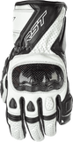 RST Women's Stunt III CE Motorcycle Gloves Black/White Small, Part Number 102097WHI-06