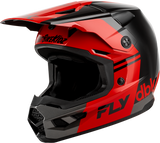 Fly Racing Kinetic DBK Helmet Black/Red/Grey Small 73-2005S