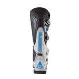 Gaerne SG-12 Motocross Boots Black/White/Carolina Blue Size 10, Part 2174-103-44.5