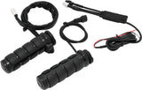 Kuryakyn Heated ISO Grips Dual Cable Gloss Black 6473