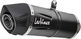LEOVINCE 14449EBU Slip-On Muffler, Black Stainless Steel