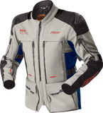 RST Pro Series Adventure D3O Motorcycle Jacket Silver/Blue Large