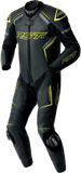 S1 D3o Suit Blk/Gry/Flo Yel Leather 2x
