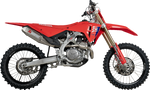 AKRAPOVIC Evolution Line Exhaust System - Titanium - CRF450R/CRF450RX S-H4E1-FDHLT