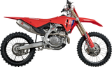 AKRAPOVIC Evolution Line Exhaust System - Titanium - CRF450R/CRF450RX S-H4E1-FDHLT