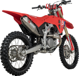 AKRAPOVIC Evolution Line Exhaust System - Titanium - CRF450R/CRF450RX S-H4E1-FDHLT