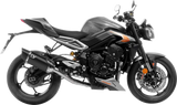 LeoVince LV-14 R 3-into-1 Exhaust System, Black, for Triumph Street Triple 765 R/RS, Part 15608BU