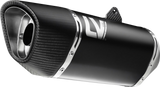 LeoVince LV-14 R 3-into-1 Exhaust System, Black, for Triumph Street Triple 765 R/RS, Part 15608BU