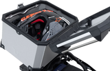 SW-MOTECH TRAX ADV 38-Liter Top Case System for Kawasaki Versys 1000 2020-2023, Silver, Part Number GPT.08.368.70000/S