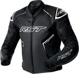 S1 D3o Leather Jacket Blk/Whi Lg