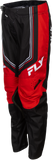 Fly Racing Youth Kinetic DBK Pants Black/Red/White, Size 24, Part Number 380-53424